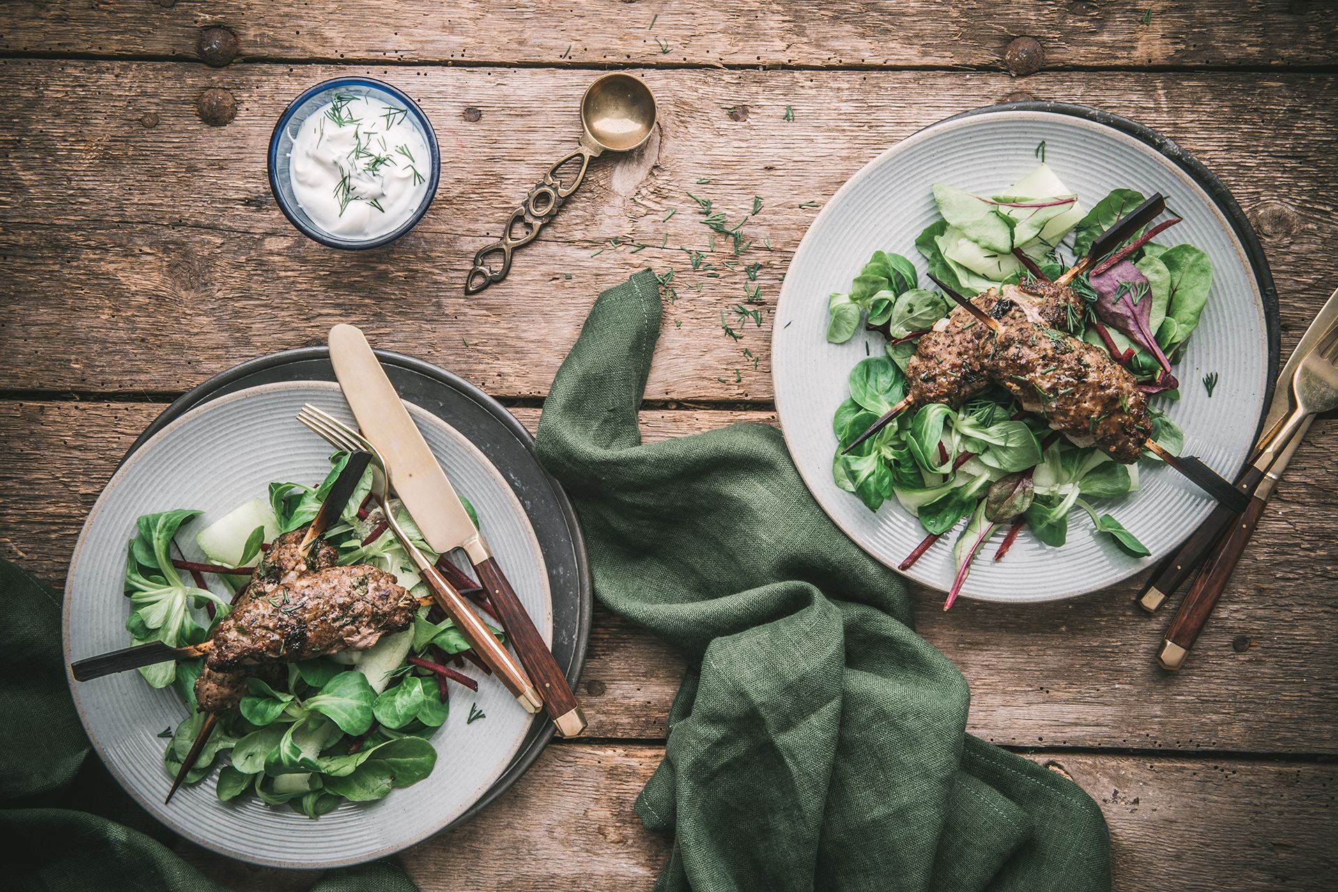 Lamb koftas using quality British lamb cuts from Pickstock Foods